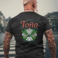 Toña Cerveza Tona Beer Mens Back Print T-shirt Gifts for Old Men