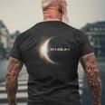 Total Solar Eclipse 2024 America Totality Eclipse 040824 Men's T-shirt Back Print Gifts for Old Men