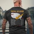 Total Solar Eclipse 2024 Tour Of America Eclipse 04082024 Men's T-shirt Back Print Gifts for Old Men