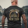 Total Solar Eclipse April 8 2024 New York Totality Souvenir Men's T-shirt Back Print Gifts for Old Men