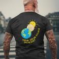 Totale Sonnenfinsternis 2024 Süße Sonnenfinsternis T-Shirt mit Rückendruck Geschenke für alte Männer