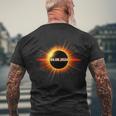 Totality Eclipse 2024 Men's T-shirt Back Print Gifts for Old Men