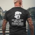 Trump Tee Great Dad Fathers Day Really Terrific Daddy Mens Back Print T-shirt Gifts for Old Men