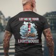 Tu Faro Para Los Amantes Camiseta Hombre Estampado Espalda Regalos para ancianos