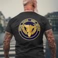 United States Army Reserve Military Veteran Emblem Men's T-shirt Back Print Gifts for Old Men
