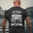 Uss Mobile Lka Men's T-shirt Back Print Gifts for Old Men