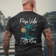 Vacaciones Familiaresintage En Costa Rica Playa Puraida Camiseta Hombre Estampado Espalda Regalos para ancianos