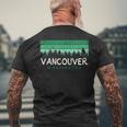 Vancouver WashingtonVintage Wa Souvenirs Men's T-shirt Back Print Gifts for Old Men