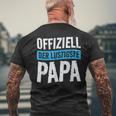 Vater -Atertagsgeschenk Daddyatertag Papiati Papa T-Shirt mit Rückendruck Geschenke für alte Männer