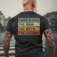 Vatertag Papa Father Day Männer Herren Papi Kinder T-Shirt mit Rückendruck Geschenke für alte Männer