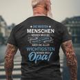 Vatiater Die Meisten Menschen Nennen Mich Beim Name Opa T-Shirt mit Rückendruck Geschenke für alte Männer