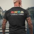 Videojuegosintage Retro Gaming Arcade 80S Camiseta Hombre Estampado Espalda Regalos para ancianos