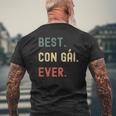 Vietnamese Daughter s Best Con Gai Ever Mens Back Print T-shirt Gifts for Old Men