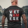 I Am Vietnamese Mens Back Print T-shirt Gifts for Old Men