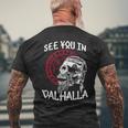 Viking Nosemos Enalhalla Rune Fitness Sport Camiseta Hombre Estampado Espalda Regalos para ancianos