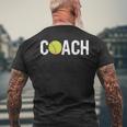 Vintage Softball Coaches Appreciation Softball Coach Men's T-shirt Back Print Gifts for Old Men