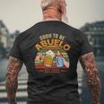 Vintage Soon To Be Abuelo 2022 Fathers Day Mens Back Print T-shirt Gifts for Old Men