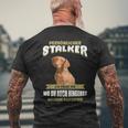 Vizsla Vizsla Dog T-Shirt mit Rückendruck Geschenke für alte Männer
