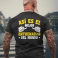 Volleyballoleibol El Mejor Entrenador Del Mundo Deporte Camiseta Hombre Estampado Espalda Regalos para ancianos