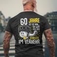 Vor 60 Jahen Der Fastest In Transport 60Th Birthday Man T-Shirt mit Rückendruck Geschenke für alte Männer