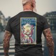 Vote Cthulhu For President 2020 No Live Matter Octopus Men's T-shirt Back Print Gifts for Old Men