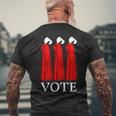 Vote Handmaids Vote 2024 Feminist Men's T-shirt Back Print Gifts for Old Men