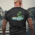 Waianae Hawaii Travel Vacation Tropical Men's T-shirt Back Print Gifts for Old Men