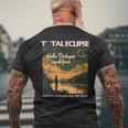 Watch Total Eclipse April 2024 Hello Darkness Tx Ok Ar Oh Ny Men's T-shirt Back Print Gifts for Old Men