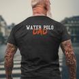 Water Polo Dad Summer Winter Sports Mens Back Print T-shirt Gifts for Old Men