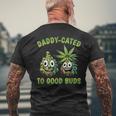 Weed Dad Stoner Pot Lover Good Buds Cannabis Marijuana Men's T-shirt Back Print Gifts for Old Men