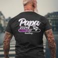 Werdenderater Papa 2024 Loading T-Shirt mit Rückendruck Geschenke für alte Männer