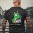 Wie Das Letzte Dragon Eats Unicorn Dragon Lord T-Shirt mit Rückendruck Geschenke für alte Männer