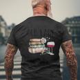 And Wine Men's T-shirt Back Print Gifts for Old Men
