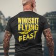 Wingsuit Flying Beast Wingsuiting Wingsuit Base Jumping Men's T-shirt Back Print Gifts for Old Men