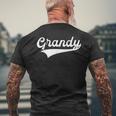 They Call Me Grandy Fathers Day For Grandy Men's T-shirt Back Print Gifts for Old Men