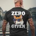 Zero Fox Given Fox T-Shirt mit Rückendruck Geschenke für alte Männer