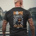 Zuhause Gordon Setter T-Shirt mit Rückendruck Geschenke für alte Männer