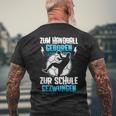 Zum Handball Geboren, Kindershirt Schwarz S für Schule Kurzärmliges Herren-T-Shirt Geschenke für alte Männer