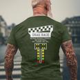 Drag Racing Christmas Tree Racing Horsepower Men's T-shirt Back Print Gifts for Old Men