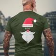 Christmas For Boss Santa's Favorite Men's T-shirt Back Print Gifts for Old Men