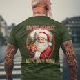 Mental Health Worker Christmas Holiday Love Xmas Men's T-shirt Back Print Gifts for Old Men