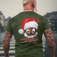 Pittiplatsch As Santa Claus T-Shirt mit Rückendruck Geschenke für alte Männer