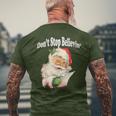 Retro Santa Claus Dont Stop Believing In SantaMen's T-shirt Back Print Gifts for Old Men