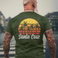 Santa Cruz Retro Vintage 70S 80S California T-Shirt mit Rückendruck Geschenke für alte Männer