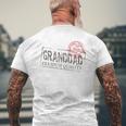 Graphic 365 Granddad Grandpa Vintage Est 2020 Men Mens Back Print T-shirt Gifts for Old Men