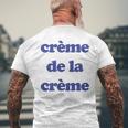 70S Vintage Retro French Men's T-shirt Back Print Gifts for Old Men