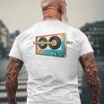 80S 90S Retro Cassette Tape 1980S 1990S Music Vintage Outfit Men's T-shirt Back Print Gifts for Old Men