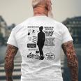 Archer Cheryl Tunt Quotes Mens Back Print T-shirt Gifts for Old Men