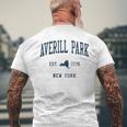 Averill Park Ny Vintage Athletic Sports Jsn1 Men's T-shirt Back Print Gifts for Old Men