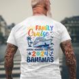 Bahamas Cruise 2024 Family Friends Group Vacation Matching Men's T-shirt Back Print Gifts for Old Men